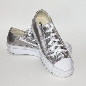 Converse CTAS Platform OX Gunmetal Women's Size 6